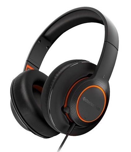  SteelSeries Black & Orange Siberia 100 3.5mm Headset  